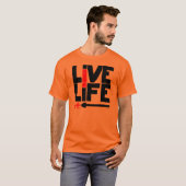 Leef het leven, B+ T-shirt (Voorkant volledig)