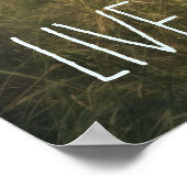 Leef het Poster van het Leven/Druk (Hoek)