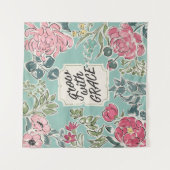 Leef in Bloom | Groei met Grace Wandkleed (Voorkant)