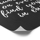 Leef in het Cadeau Thoreau Quote Poster (Hoek)