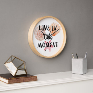 Leef in het Moment Inspiratieklok