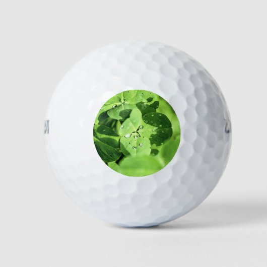 Leef in klaver golfballen (Voorkant)
