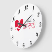 Leef in liefde grote klok (Hoek)