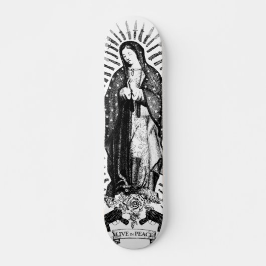 LEEF IN VREDE SKATEBOARD (Voorkant)