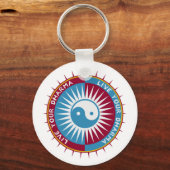 Leef je Dharma Sleutelhanger (Voorkant)