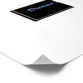 Leef je dromen Poster Yellowstone (Hoek)