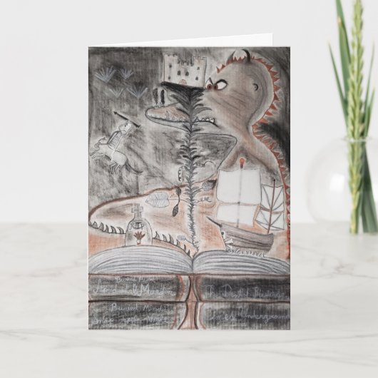 "Leef je dromen" Verjaardagskaart Kaart (Voorkant)