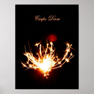 Leef je leven als een vuurwerk! poster