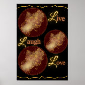 Leef je leven poster (Voorkant)