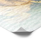 "Leef je leven" zonsondergang Tecumseh Dreamweaver Poster (Hoek)