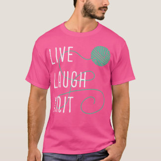 Leef Lach Brei - Garens Ambachtelijke Kunstenaars T-shirt