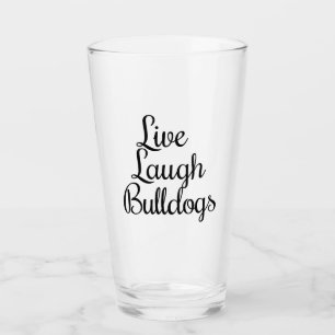 Leef Lach Bulldogs Glas