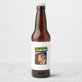 Leef Lach Lesbisch Bier Etiket