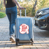 Leef lach lief Sticker (Koffer Insitu)