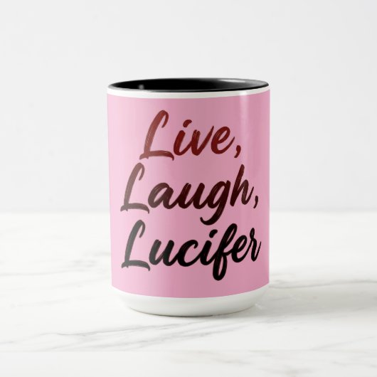 Leef, Lach, Lucifer Mok (Midden)