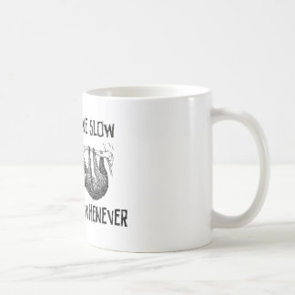 Leef langzaam, sterf altijd koffiemok