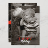 Leef, Laugh, Love, Herhaal. Vakantiekaart | 5 x 7 Feestdagenkaart (Voorkant / Achterkant)