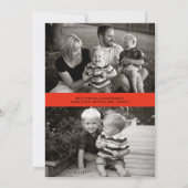 Leef, Laugh, Love, Herhaal. Vakantiekaart | 5 x 7 Feestdagenkaart (Achterkant)