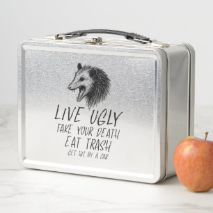 Leef lelijke nep je dood eet vuilnis grappig oposs