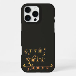 Leef Lief Lach Schattig Niet Droog iPhone 16 Pro Max Hoesje