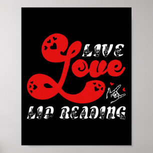 Leef Lief Lip Lezen Gehoorverlies Bewustzijn Poster