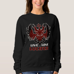 Leef Lief Lucifer Satanisme Satan Baphomet Occult Trui