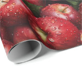 Leef, liefde, eet appels cadeaupapier (Rol Hoek)