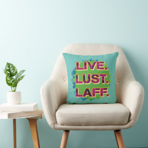 Leef. Lust. Laff. Gfx-01 Kussen