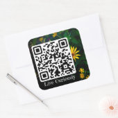 Leef merkwaardig sticker (Envelop)