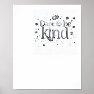 Leef met liefde de kracht van vriendelijkheid Stic Poster