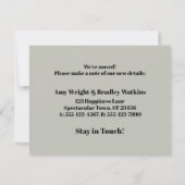 Leef nog steeds uit dozen, oordeel niet over Sage  Notitiekaartje (Achterkant)