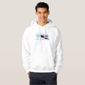 Leef op de Edge Slalom Waterski SweatShirt (Voorkant volledig)