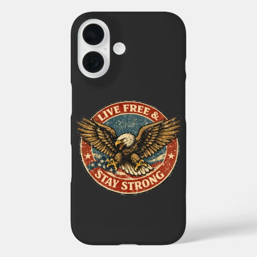 Leef Vrij Case-Mate iPhone Case (Achterkant)