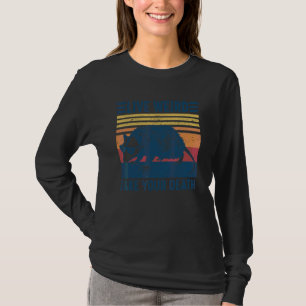 Leef Weird Fake Je Dood Cool Grafisch Geweldig Op T-shirt