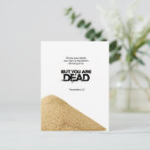 Leef zijn briefkaart (Staand voorkant)