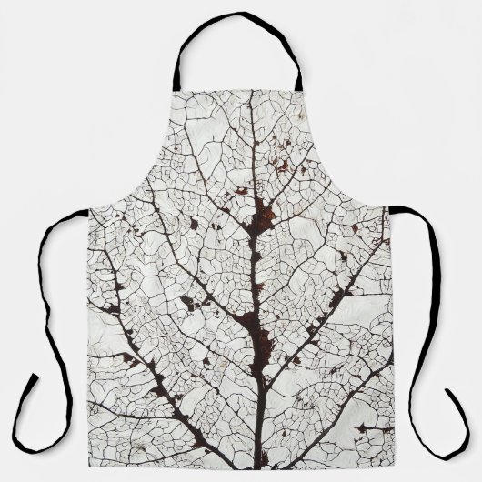 Leefblad van Aspen Skeleton 1 Schort (Voorkant)