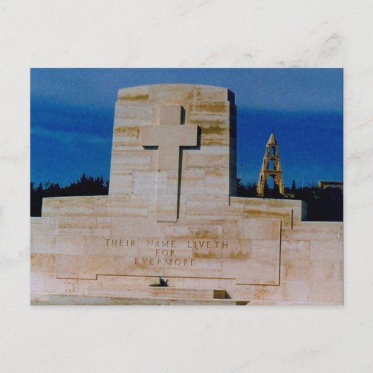 leeft voor altijd briefkaart (Voorkant)