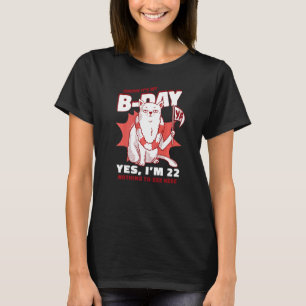 Leeftijd 22 Jaar Oud Sarcasme Geboorte Geboren Boo T-shirt
