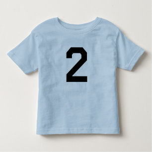 Leeftijd 2 twee T-shirt
