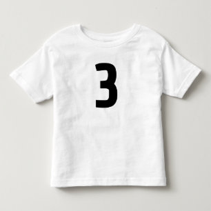 LEEFTIJD 3 DRIE JERSEY T-SHIRT
