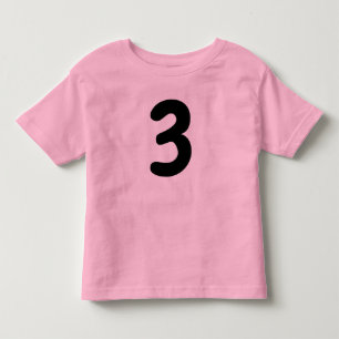 LEEFTIJD 3 PEUTER ROZE T-Shirt