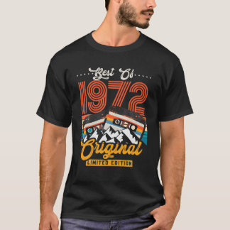 Leeftijd 50 Best of 1972 Cassette Limited Edition T-shirt