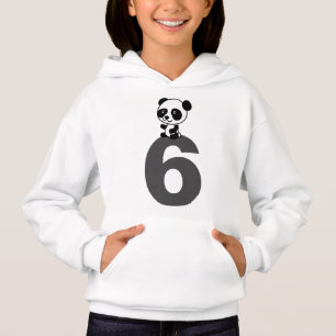LEEFTIJD 6 ZES PANDA BEER T-Shirts