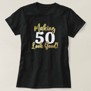 Leeftijd er goed goud laten uitzien t-shirt