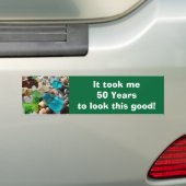 Leeftijd Funny Bumperstickers 50 jaar oud (Op auto)
