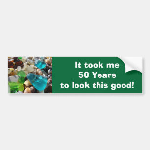 Leeftijd Funny Bumperstickers 50 jaar oud