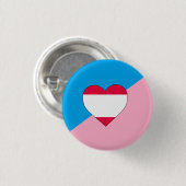 Leeftijd Pride Flag Ronde Button 3,2 Cm (Voorkant /achterkant)
