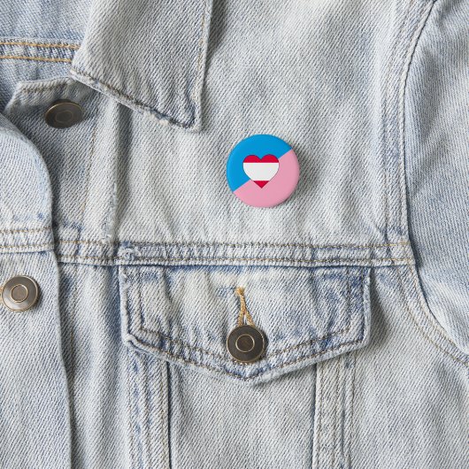 Leeftijd Pride Flag Ronde Button 3,2 Cm (In situ)