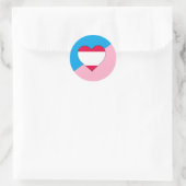 Leeftijd Pride Flag Ronde Sticker (Tas)