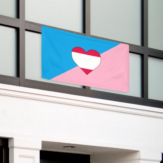 Leeftijd Pride Flag Spandoek (Buitenkant Gebouw)